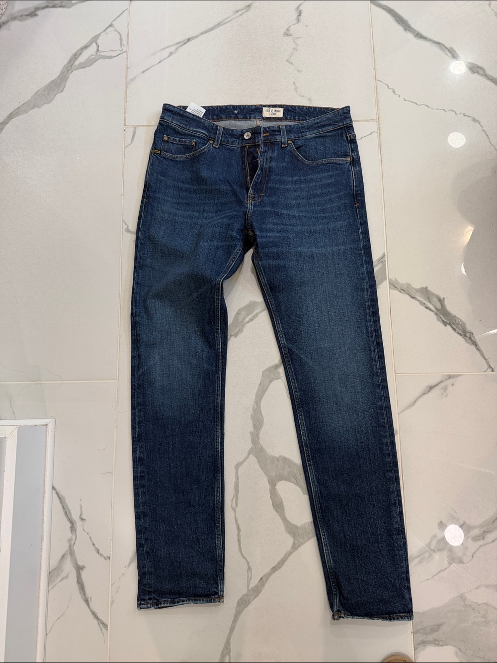 Tiger of Sweden Dark Blue Slim Straight Jeans